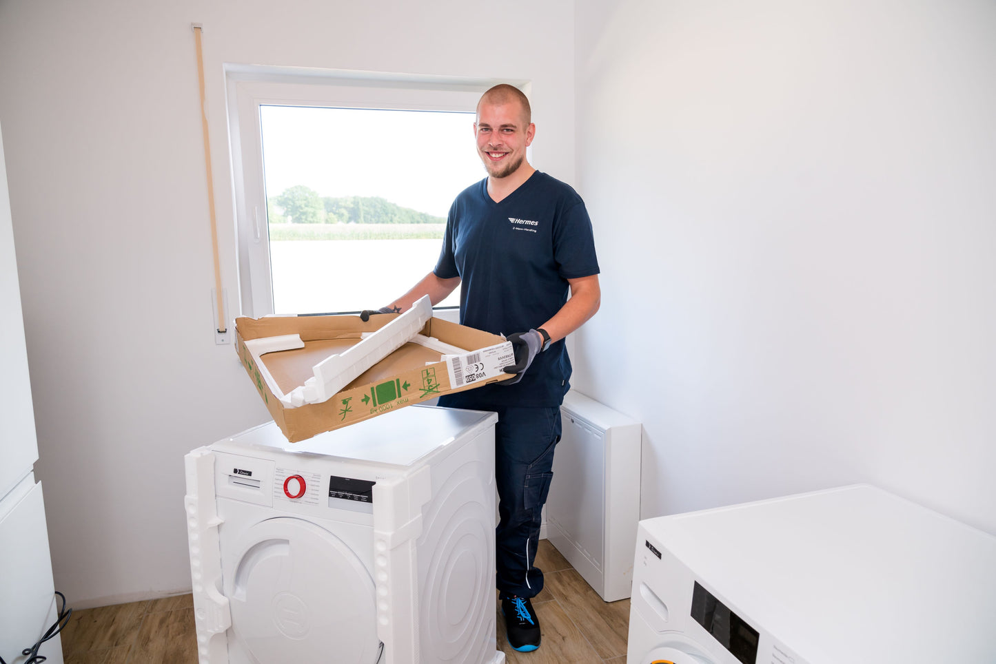 Lieferung ohne Chaos: Verpackungsentfernung